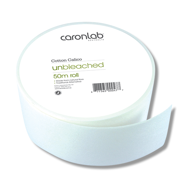 Load image into Gallery viewer, Caronlab Cotton Calico Roll Unbleached 50m - Beautopia Hair &amp; Beauty
