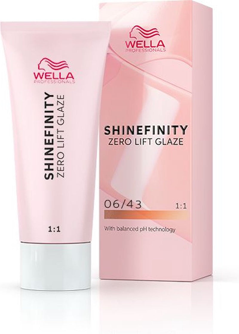 Load image into Gallery viewer, Wella Shinefinity  06/43 Copper Sunset 60ml

