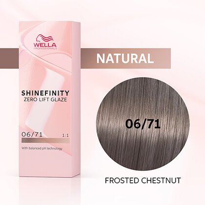 Load image into Gallery viewer, Wella Shinefinity 06/71 Frosted Chestnut 60ml
