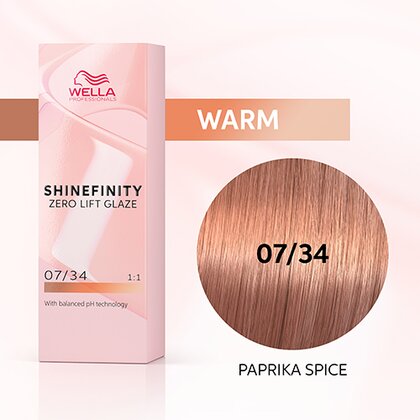 Load image into Gallery viewer, Wella Shinefinity 07/34 Paprika Spice 60ml
