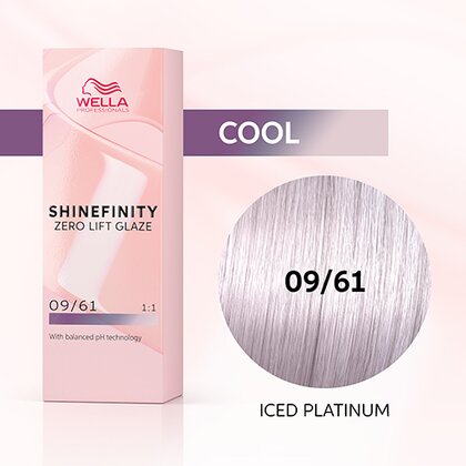 Load image into Gallery viewer, Wella Shinefinity 09/61 Iced Platinum 60ml
