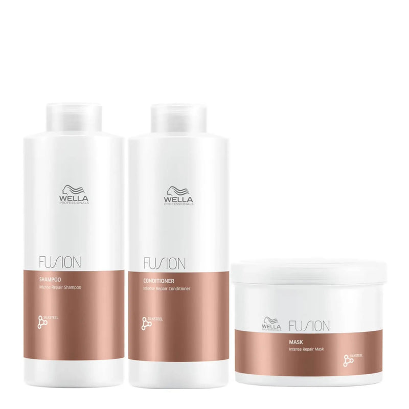 Load image into Gallery viewer, Wella Fusion Intense Repair Supersize Trio
