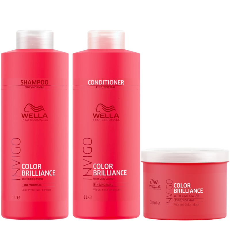 Load image into Gallery viewer, Wella Invigo Color Brilliance Supersize Trio
