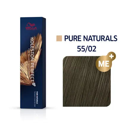 Load image into Gallery viewer, Wella Koleston Perfect Permanent Hair Colour 55/02 Light Brown Intensive-Matte 60g
