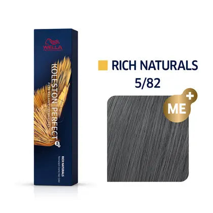 Load image into Gallery viewer, Wella Koleston Perfect Permanent Hair Colour 5/82 Light Brown/Pearl Matte 60g
