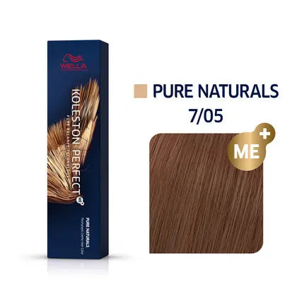 Load image into Gallery viewer, Wella Koleston Perfect Permanent Hair Colour 7/05 Medium Blonde-Natural Mahogany 60g
