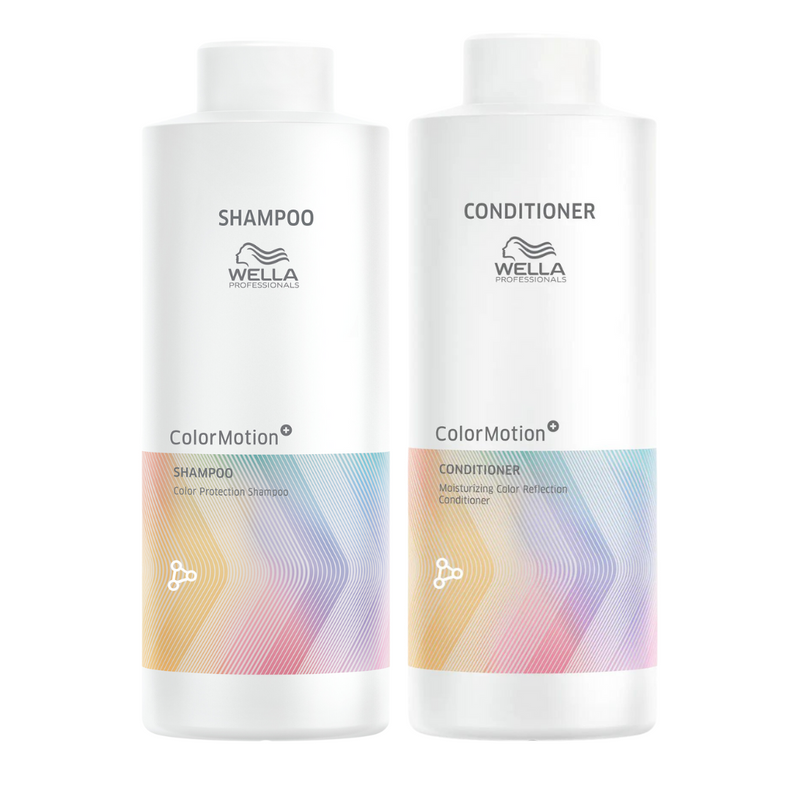 Load image into Gallery viewer, Wella ColorMotion+ Shampoo &amp; Conditioner 1 Litre Duo
