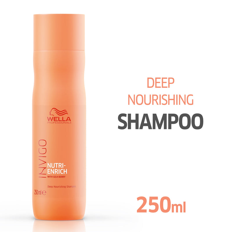 Load image into Gallery viewer, Wella Invigo Nutri-Enrich Deep Nourishing Shampoo 250ml
