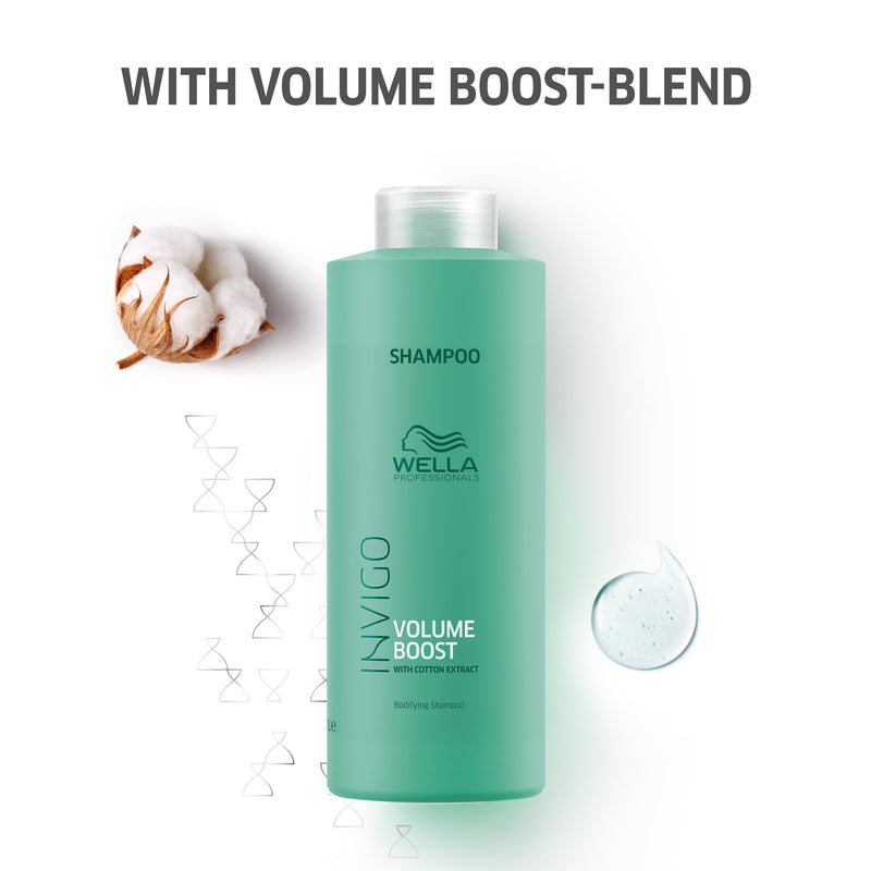 Load image into Gallery viewer, Wella Invigo Volume Boost Bodifying Shampoo 1 Litre
