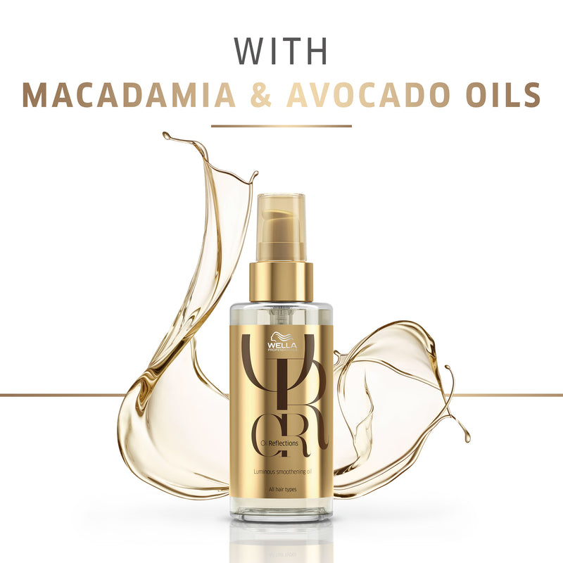 Load image into Gallery viewer, Wella Oil Reflections Luminous Smoothening Oil 30ml
