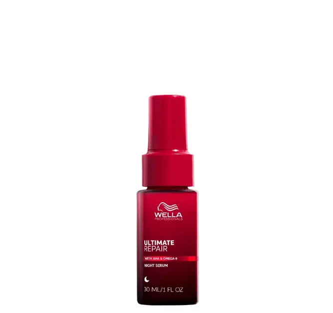 Load image into Gallery viewer, Wella Ultimate Repair Night Hair Serum 30ml
