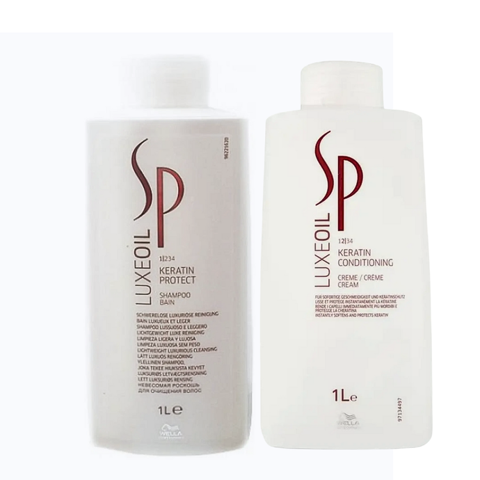 Wella SP System Professional LuxeOil Shampoo & Conditioner 1 Litre Duo