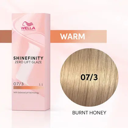 Load image into Gallery viewer, Wella Shinefinity 07/3 Burned Honey 60ml
