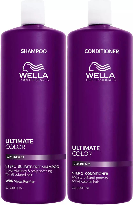 Wella Ultimate Color Shampoo & Conditioner 1 Litre Duo