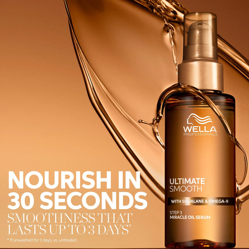 Load image into Gallery viewer, Wella Ultimate Smooth Miracle Oil Serum 100ml
