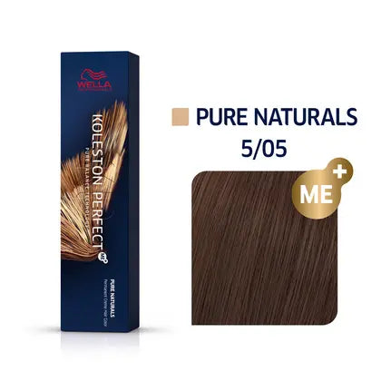 Load image into Gallery viewer, Wella Koleston Perfect Permanent Hair Colour 5/05 Light Brown Natural Mahogany 60g
