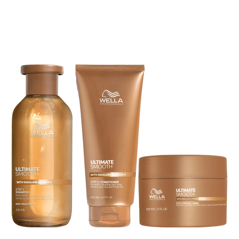 Load image into Gallery viewer, Wella Ultimate Smooth Trio with Mask Bundle

