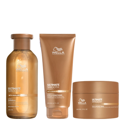 Wella Ultimate Smooth Trio with Mask Bundle