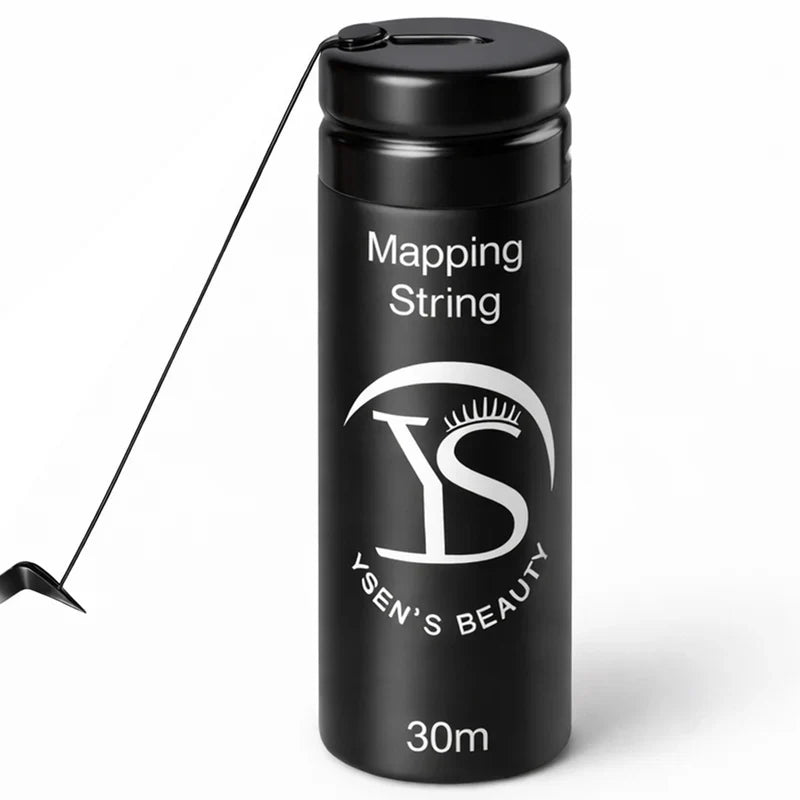 Load image into Gallery viewer, Ysen's Brow Mapping Thread Black (30m)

