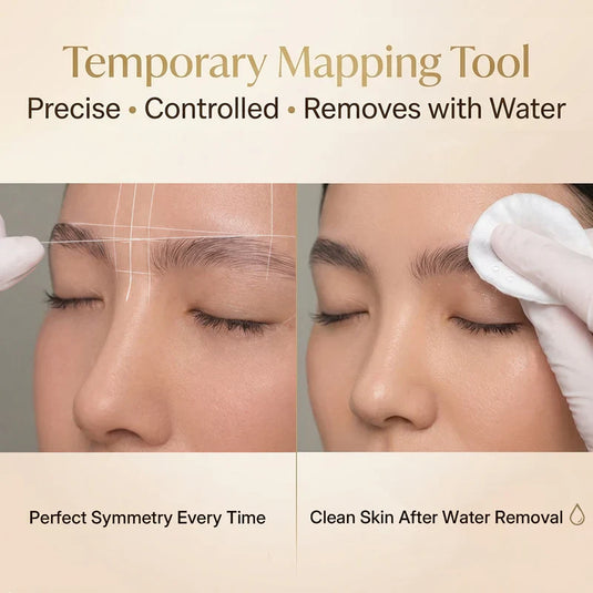 Ysen's Brow Mapping Thread Black (30m)