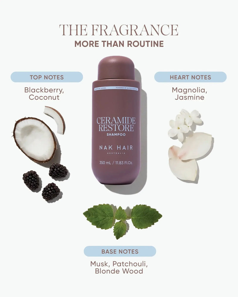 Load image into Gallery viewer, NAK Signature Senses Ceramide Restore Shampoo 350ml
