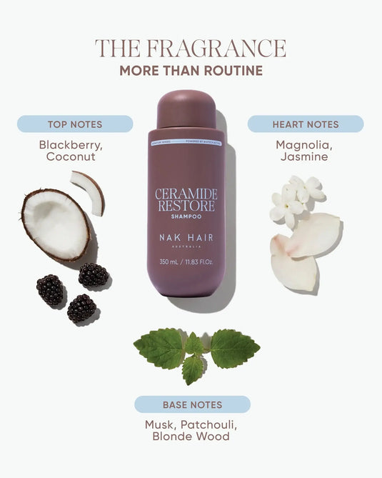 NAK Signature Senses Ceramide Restore Shampoo 350ml