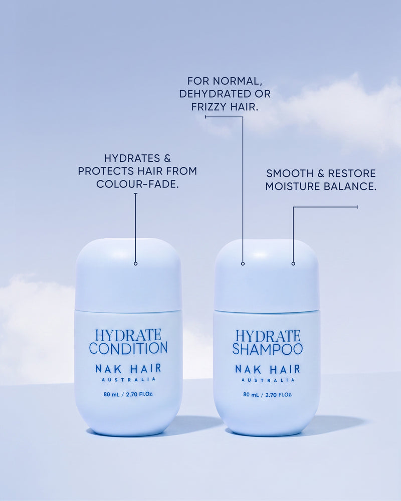 Load image into Gallery viewer, NAK Signature Hydrate Mini Travel Trio Pack 2026
