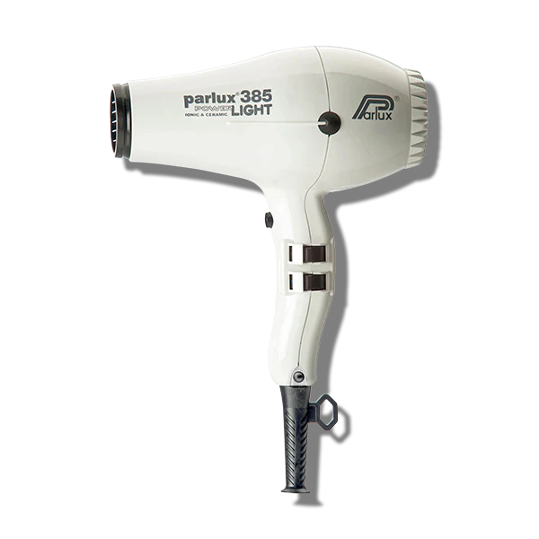 Load image into Gallery viewer, Parlux 385 Power Light Ceramic &amp; Ionic Hair Dryer White
