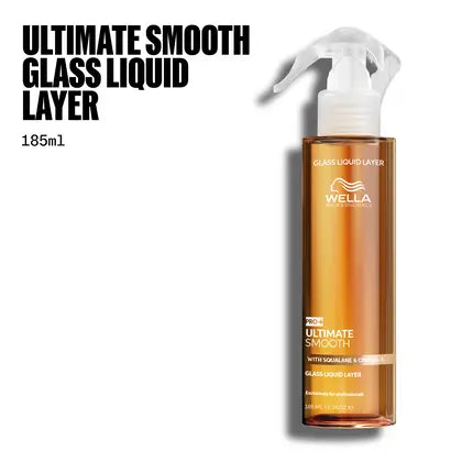 Wella Ultimate Smooth Glass Liquid Layer 185ml