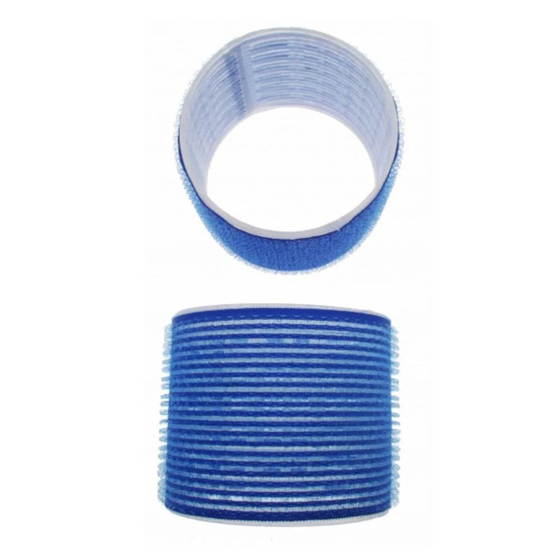 Load image into Gallery viewer, Santorini Velcro Rollers 78mm Blue 6 Pack
