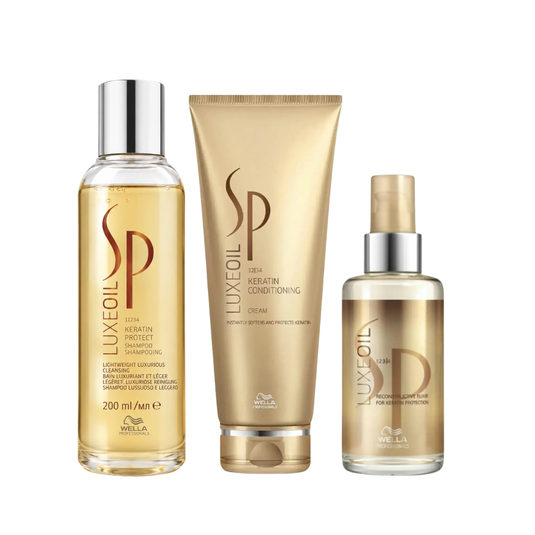 Wella SP System Professional LuxeOil Trio With Reconstructive Elixir 100ml