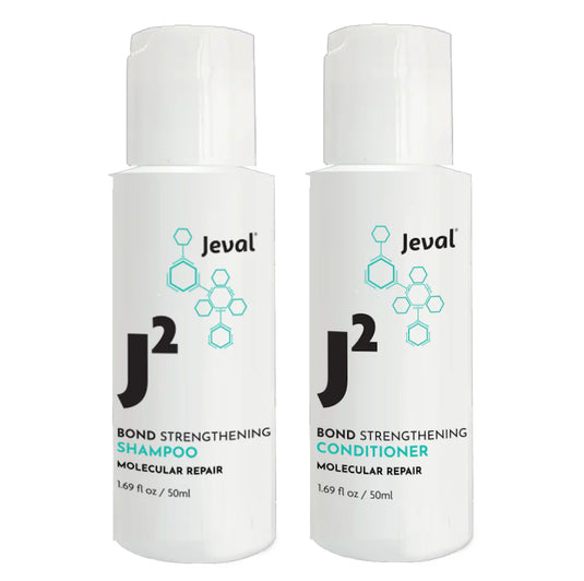 Jeval J2 Bond Strengthening Shampoo & Conditioner Travel Duo 50ml