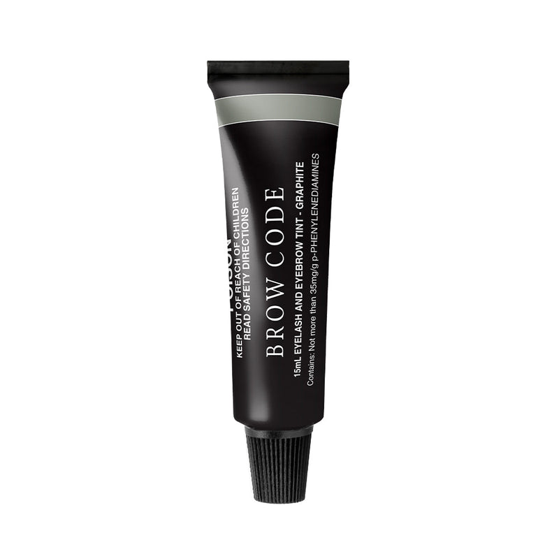Load image into Gallery viewer, Brow Code Eyelash &amp; Eyebrow Tint Graphite 15ml
