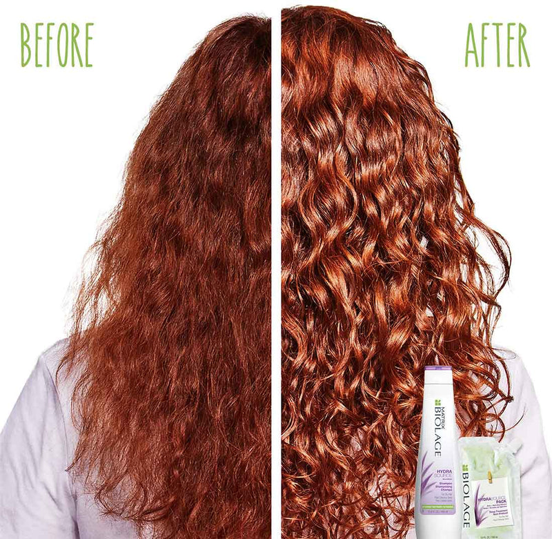 Load image into Gallery viewer, Matrix Biolage Hydrasource Shampoo &amp; Detangling Solution Duo 400ml
