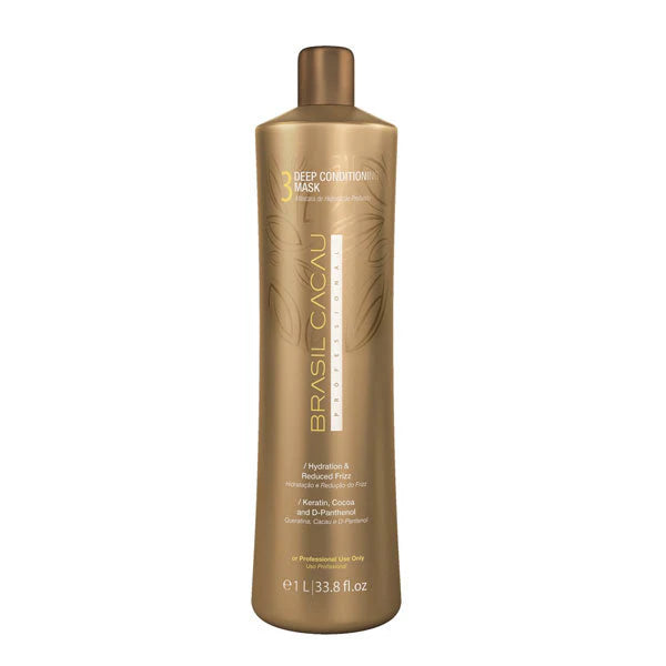 Load image into Gallery viewer, Brasil Cacau Step #3 Brazilian Deep Conditioning Mask 1 Litre
