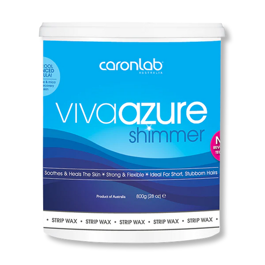 Caronlab Viva Azure Shimmer Strip Wax 800g