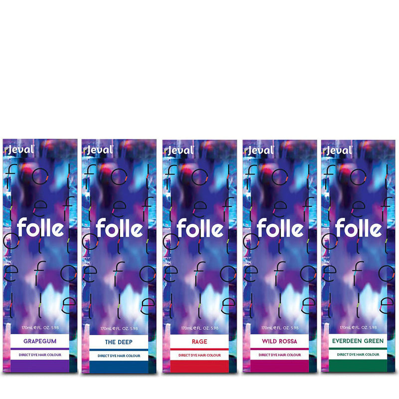 Load image into Gallery viewer, Best of Jeval folle - 5 Pack - Grapegum, The Deep, Rage, Wild Rossa, Everdeen Green
