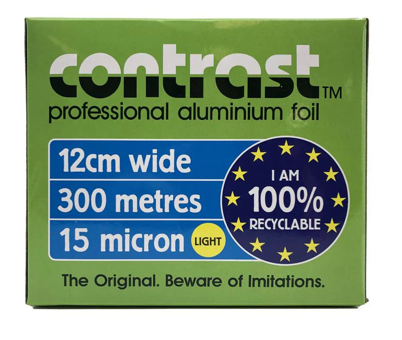 Load image into Gallery viewer, Contrast Professional Foil Roll 12cm x 300m 15 Micron
