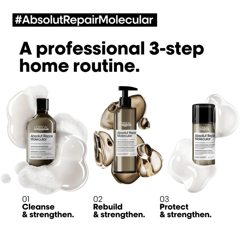 Load image into Gallery viewer, L'oreal Professionnel Absolut Repair Molecular Bundle

