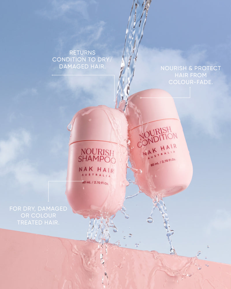 Load image into Gallery viewer, NAK Signature Nourish Mini Travel Trio Pack 2026
