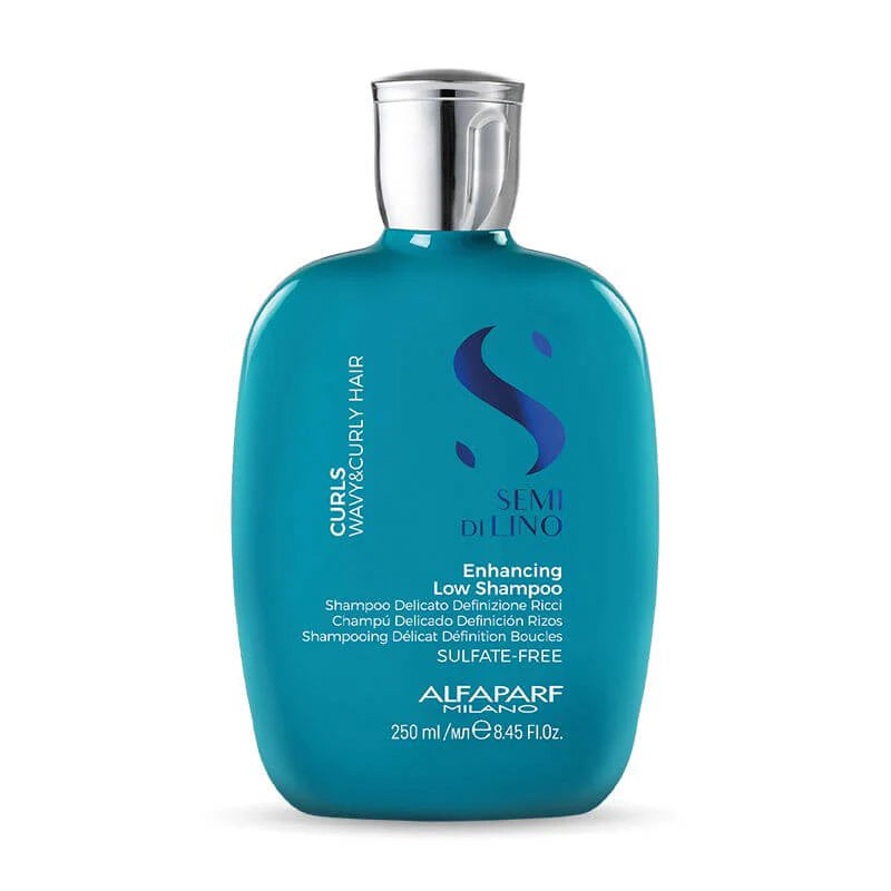 Load image into Gallery viewer, Alfaparf Milano Semi Di Lino Curls Enhancing Low Shampoo 250ml
