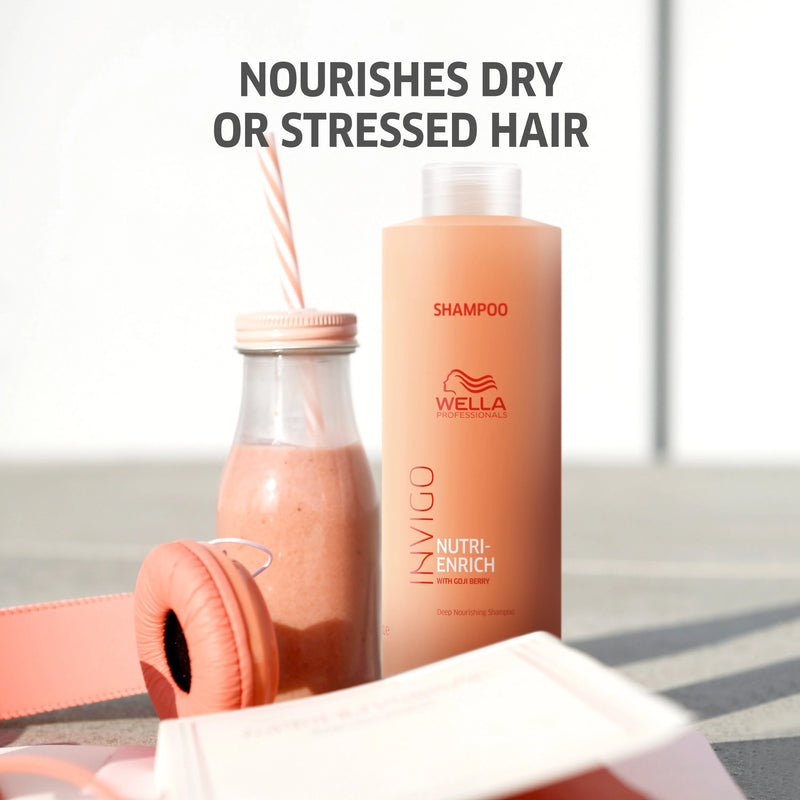 Load image into Gallery viewer, Wella Invigo Nutri-Enrich Deep Nourishing Shampoo 1 Litre
