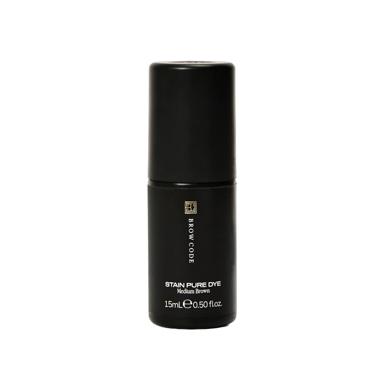 Load image into Gallery viewer, Brow Code Stain Pure Dye Medium Brown 4 15ml
