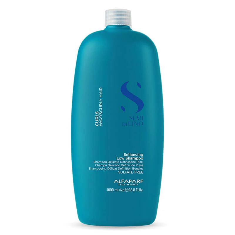 Load image into Gallery viewer, Alfaparf Milano Semi Di Lino Curls Enhancing Low Shampoo 1 Litre
