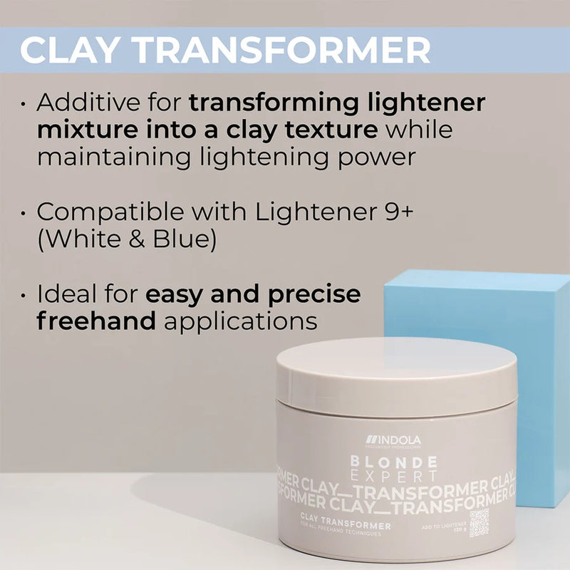 Load image into Gallery viewer, Indola Blonde Expert Clay Transformer 120g
