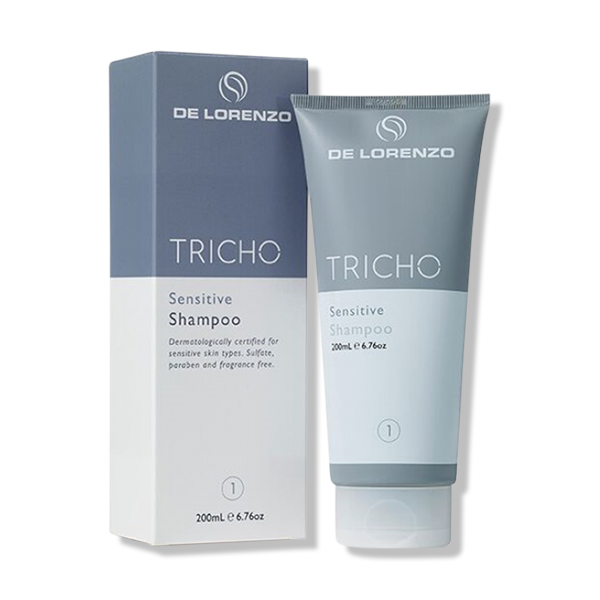 Load image into Gallery viewer, De Lorenzo Tricho Series Sensitive Shampoo - 200ml-De Lorenzo-Beautopia Hair &amp; Beauty
