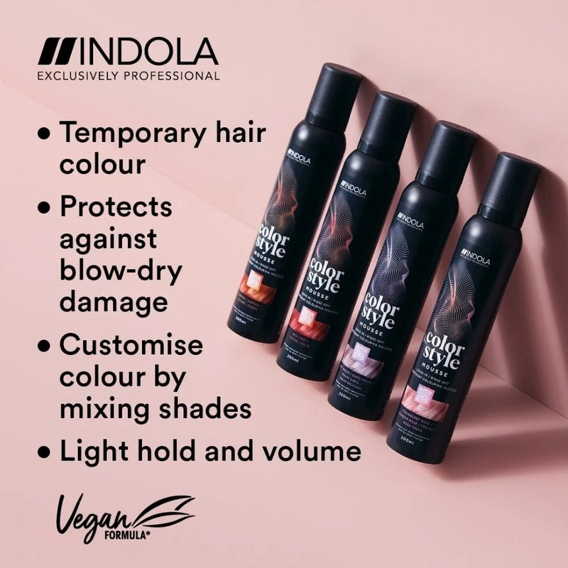 Load image into Gallery viewer, Indola Colour Style Mousse Red 200ml
