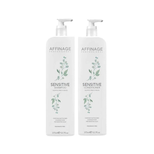 Affinage Sensitive Shampoo & Conditoner 375ml Duo