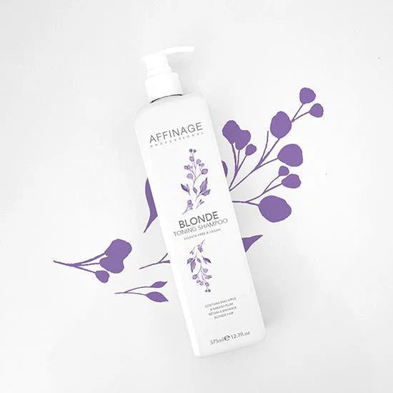 Load image into Gallery viewer, Affinage Blonde Toning Shampoo 375ml
