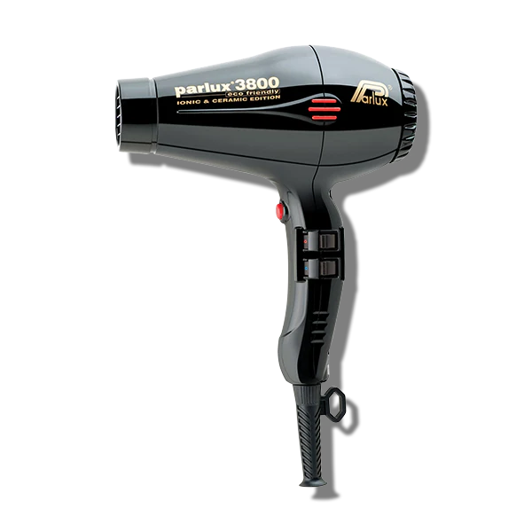 Load image into Gallery viewer, Parlux 3800 Ceramic &amp; Ionic Hair Dryer Black
